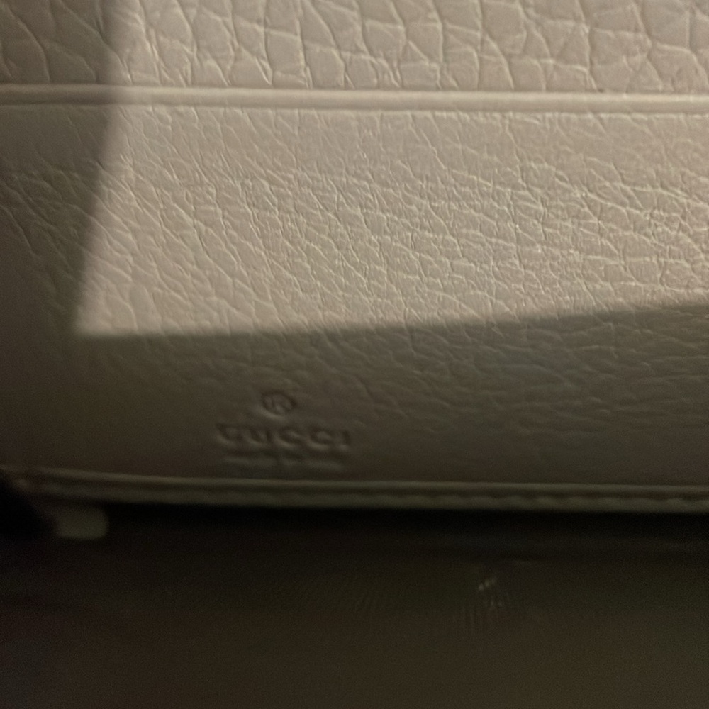 Authentic leather, Gucci wallet with bamboo tassel. - Picture 10 of 10